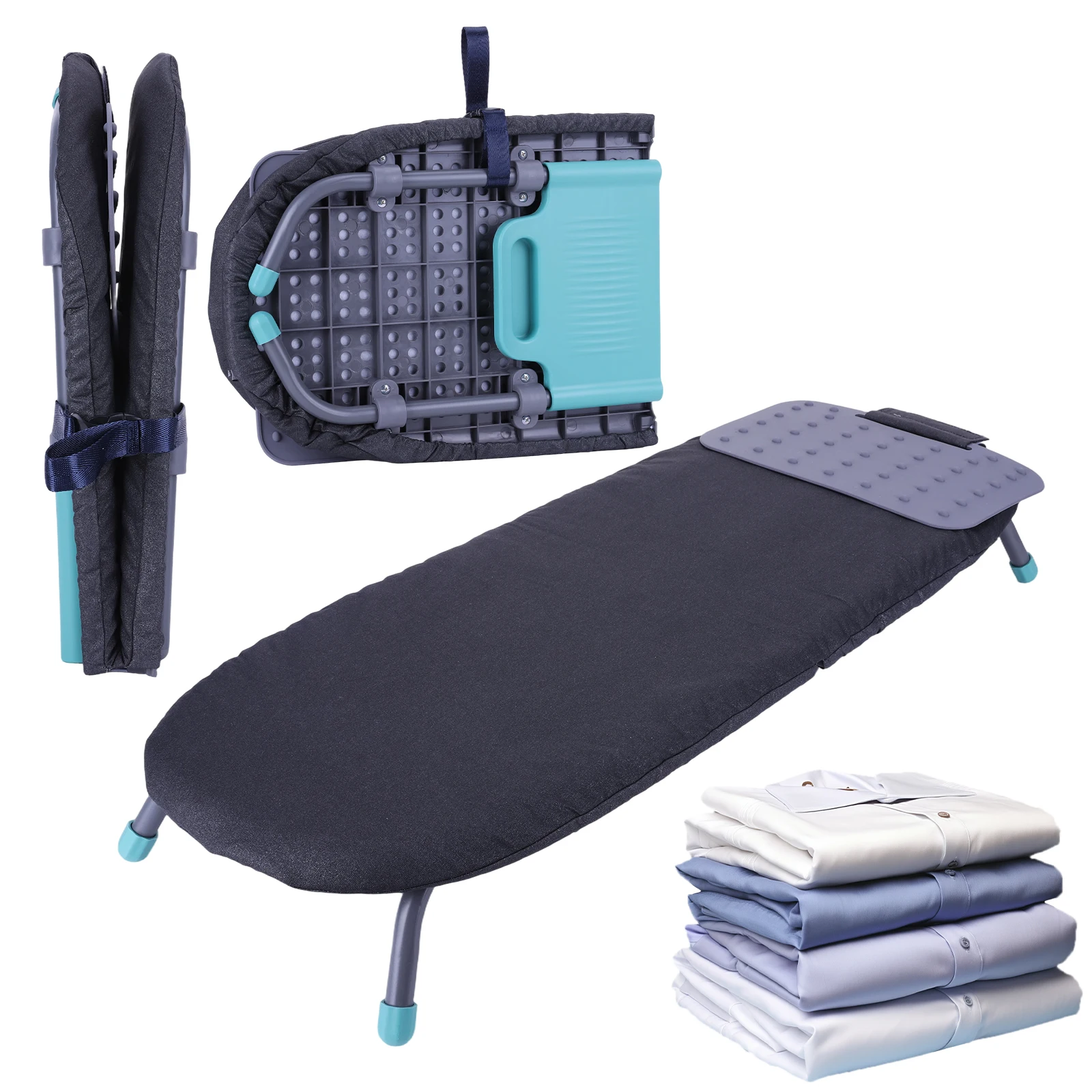 Travel Compact Ironing Table Metal Mesh Panel Space-Saving Ironing Board with Iron Mat Non-Slip Feet Set for Dorm Rooms RVs Travel Apartments (Charcoal Black)
Travel Compact Ironing Table Metal Mesh Panel Space-Saving Ironing Board with Iron Mat Non-Slip Feet Set for Dorm Rooms RVs Travel Apartments (Charcoal Black)
