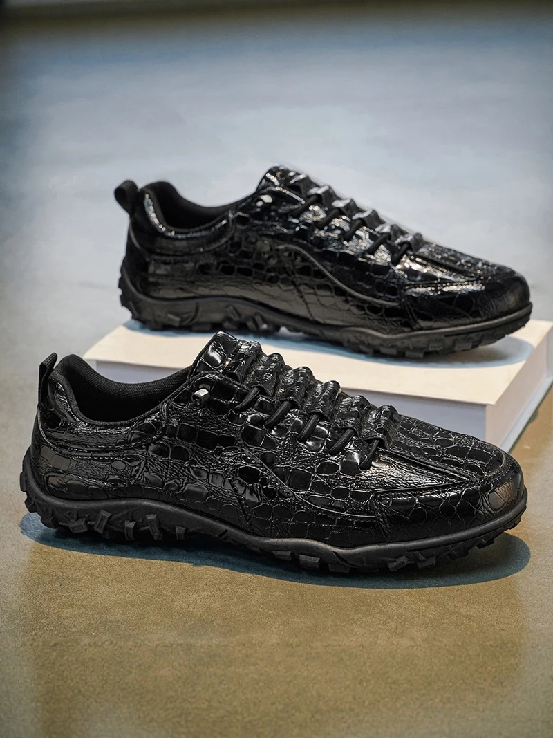 Men's Slip-On Soft-Soled Leather Shoes Casual Business Versatile Black Bean Bean Shoes Spring Summer New Arrival
Men's Slip-On Soft-Soled Leather Shoes Casual Business Versatile Black Bean Bean Shoes Spring Summer New Arrival