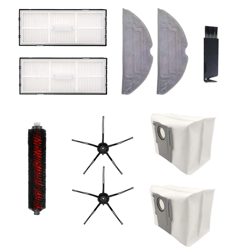 Side Brush Mop Parts Hepa Filter Dust Bag Cleaning Rolling Brush For Roborock S8 PLUS S8+ S8 Pro Ultra Robot Vacuum Accessory
Side Brush Mop Parts Hepa Filter Dust Bag Cleaning Rolling Brush For Roborock S8 PLUS S8+ S8 Pro Ultra Robot Vacuum Accessory