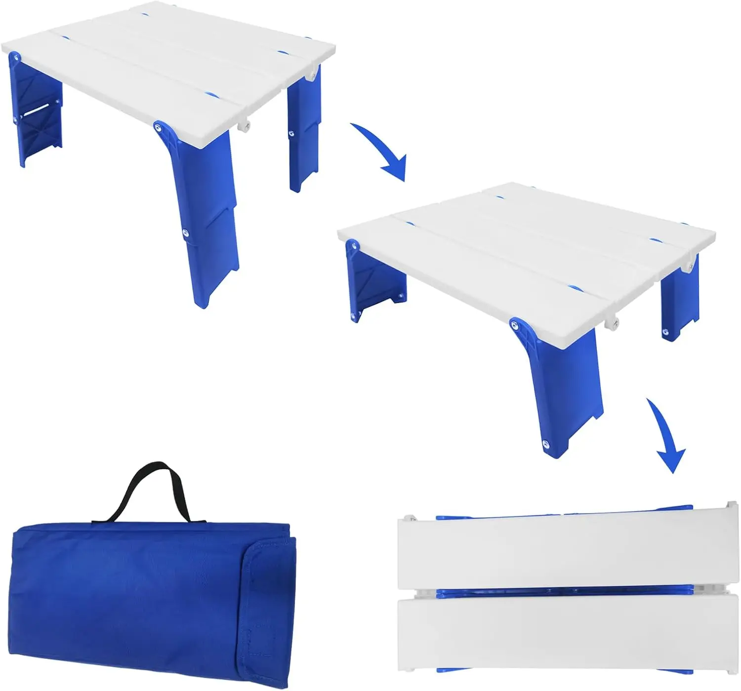 Large Portable Folding Beach Table 15.9'x14.2'x9.6', Height Adjustable, with Carry Bag, Blue
Large Portable Folding Beach Table 15.9'x14.2'x9.6', Height Adjustable, with Carry Bag, Blue