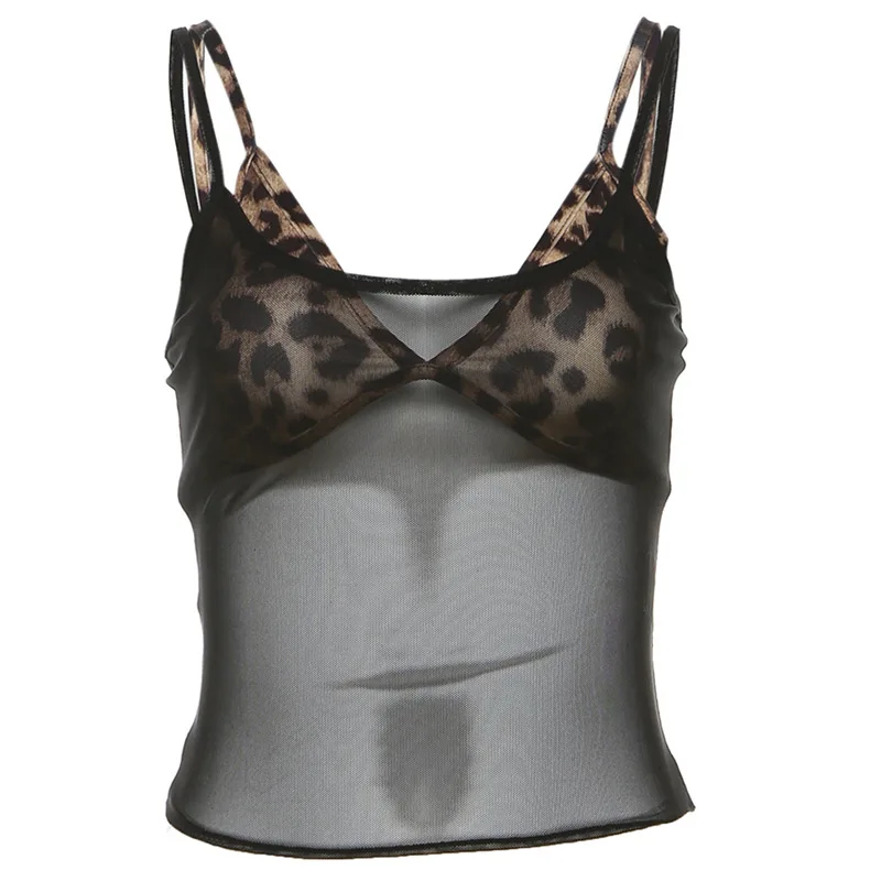 Women 2 Piece Set Sleeveless Tops Leopard Print Slim Fit Camisole Summer Vest for Party Clubwear
Women 2 Piece Set Sleeveless Tops Leopard Print Slim Fit Camisole Summer Vest for Party Clubwear