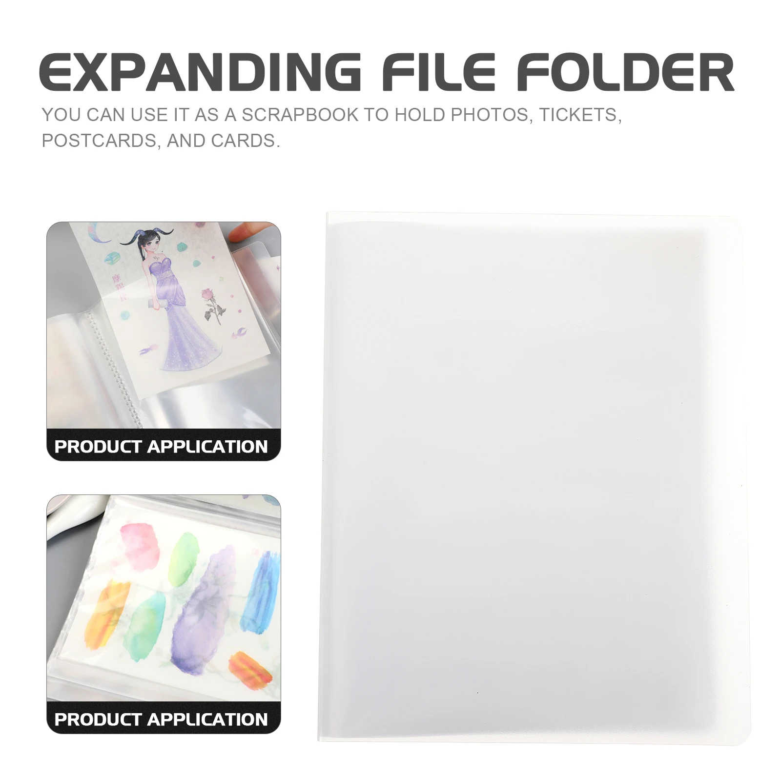 4pcs Transparent File Folders A6 Storage Folder Plastic Photos Tickets Holders Lightweight Multi Pocket Document
4pcs Transparent File Folders A6 Storage Folder Plastic Photos Tickets Holders Lightweight Multi Pocket Document