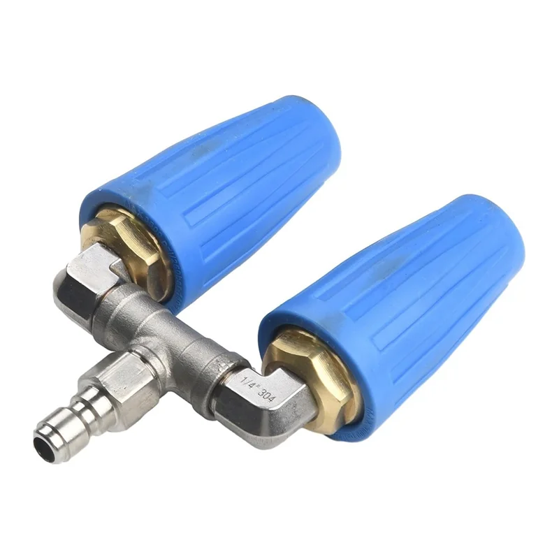 T98C-1Set 4000PSI вращающийся двойной турбонасадка под давлением, распылительный наконечник 1/4 дюйма, металл + пластик
T98C-1Set 4000PSI вращающийся двойной турбонасадка под давлением, распылительный наконечник 1/4 дюйма, металл + пластик