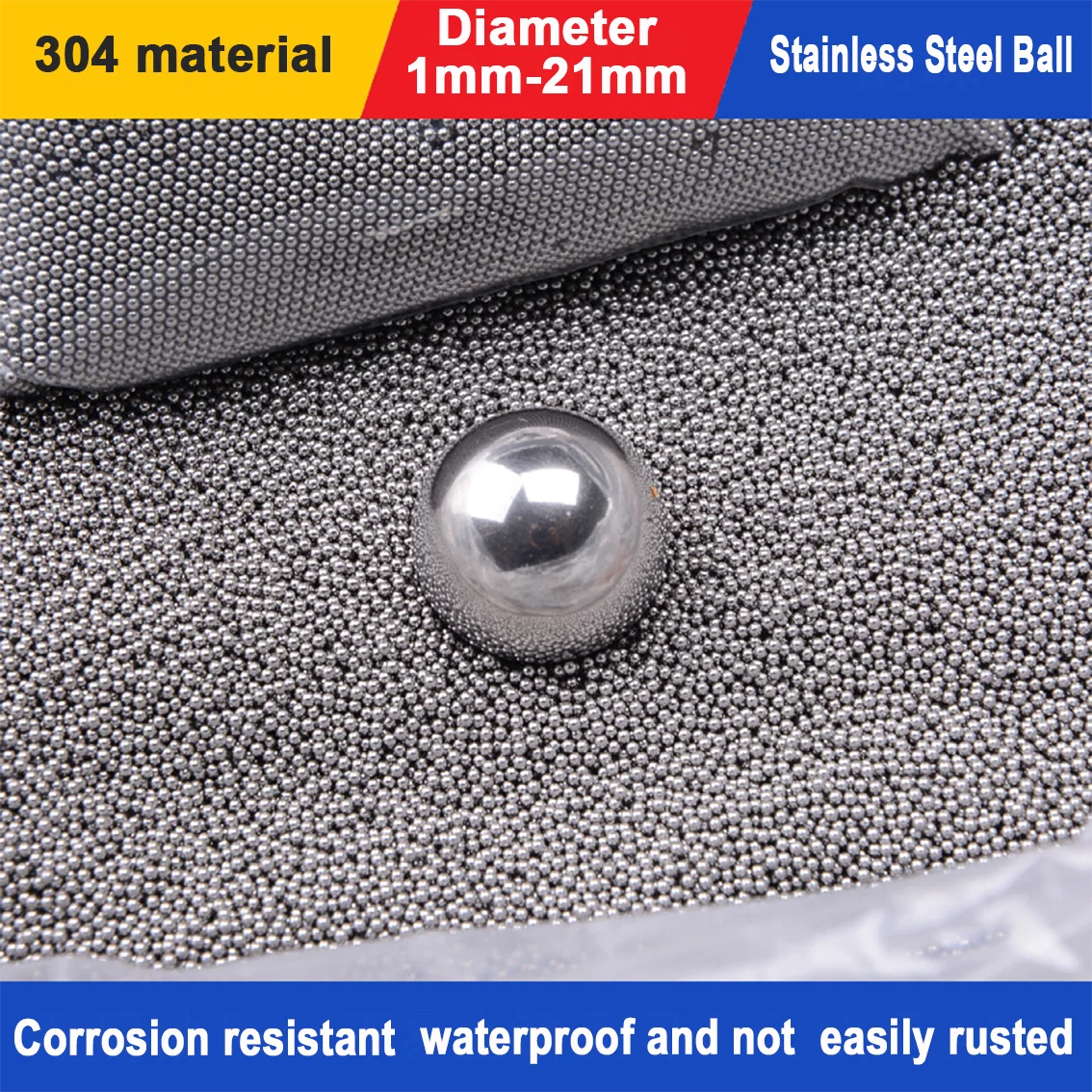 1-1000Pcs 304 Stainless Steel Solid Balls Diameter1mm 1.5mm 2mm 2.381mm 2.5mm 3mm 3.175mm 3.5mm-17mm Bearing Rollers DIY Crafts
1-1000Pcs 304 Stainless Steel Solid Balls Diameter1mm 1.5mm 2mm 2.381mm 2.5mm 3mm 3.175mm 3.5mm-17mm Bearing Rollers DIY Crafts