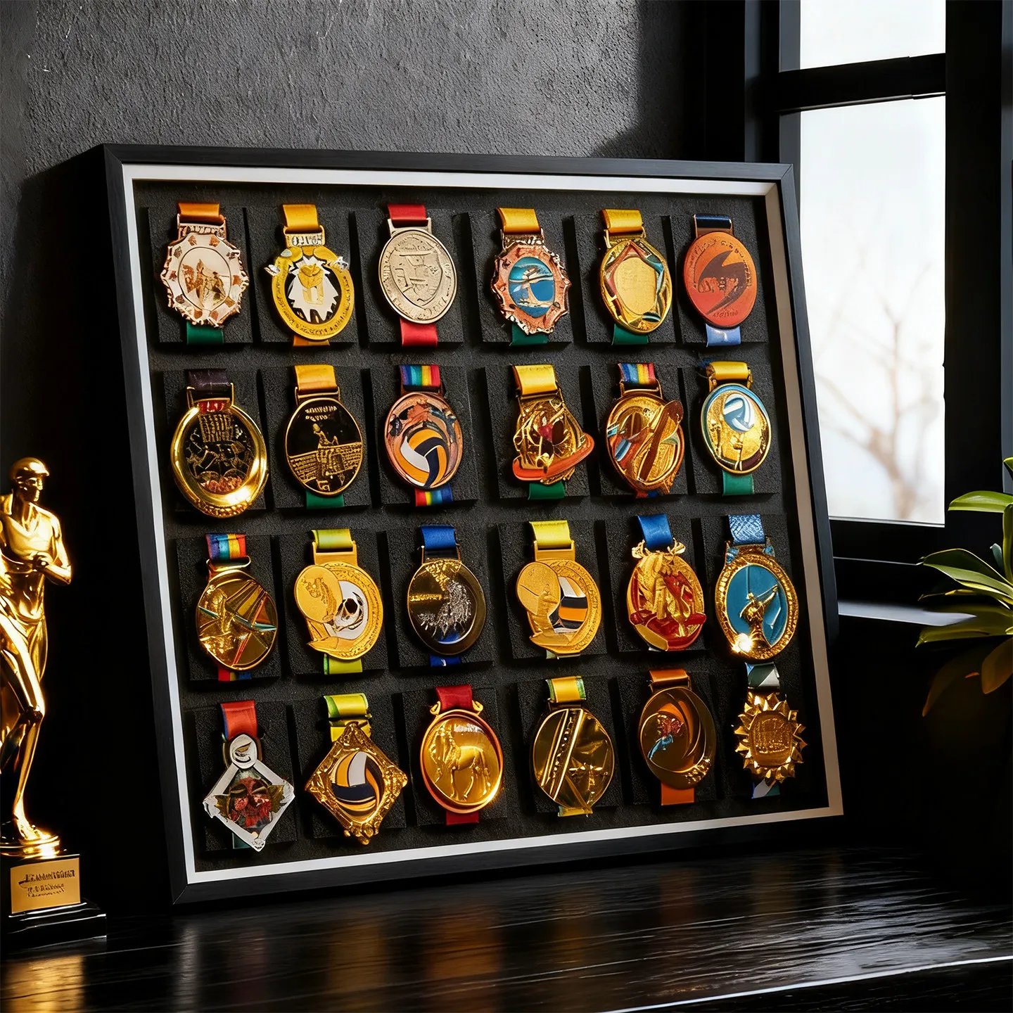 Wooden Medal Display Frame,Honor Medal Storage And Display Rack, Wall Hollow Photo Frame,Wooden Frame For Tabletop Display
Wooden Medal Display Frame,Honor Medal Storage And Display Rack, Wall Hollow Photo Frame,Wooden Frame For Tabletop Display