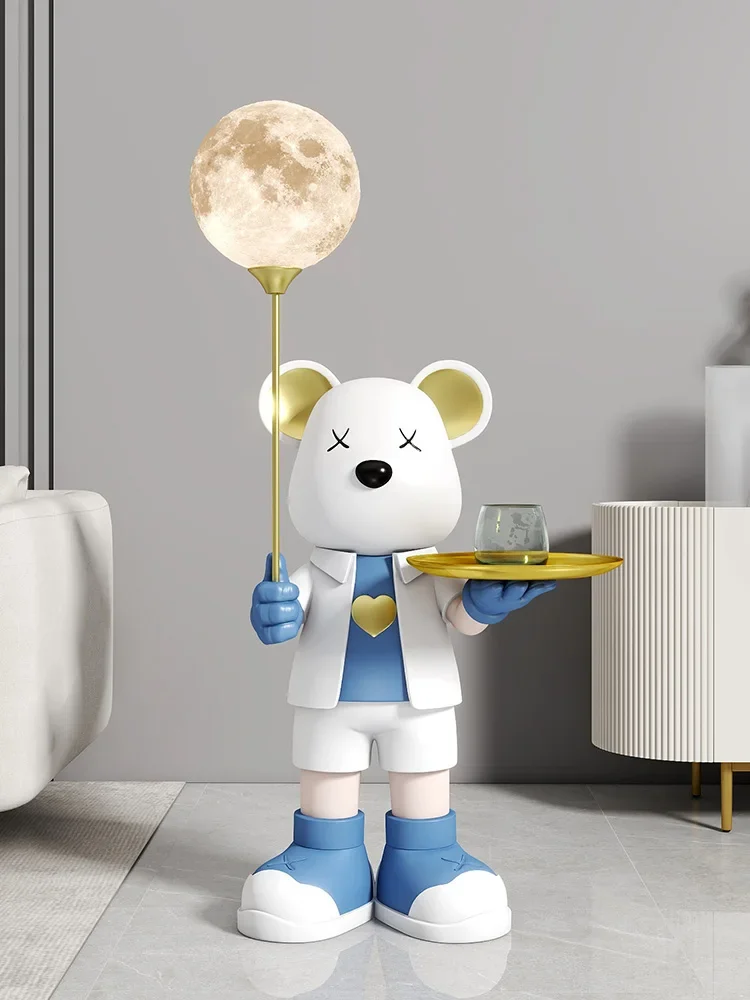 Home Decor Sculpture Figurine Decoration Accessorie Multicolor Love Bear Moon Lamp Statue Creative Resin Room Nordic Ornaments
Home Decor Sculpture Figurine Decoration Accessorie Multicolor Love Bear Moon Lamp Statue Creative Resin Room Nordic Ornaments