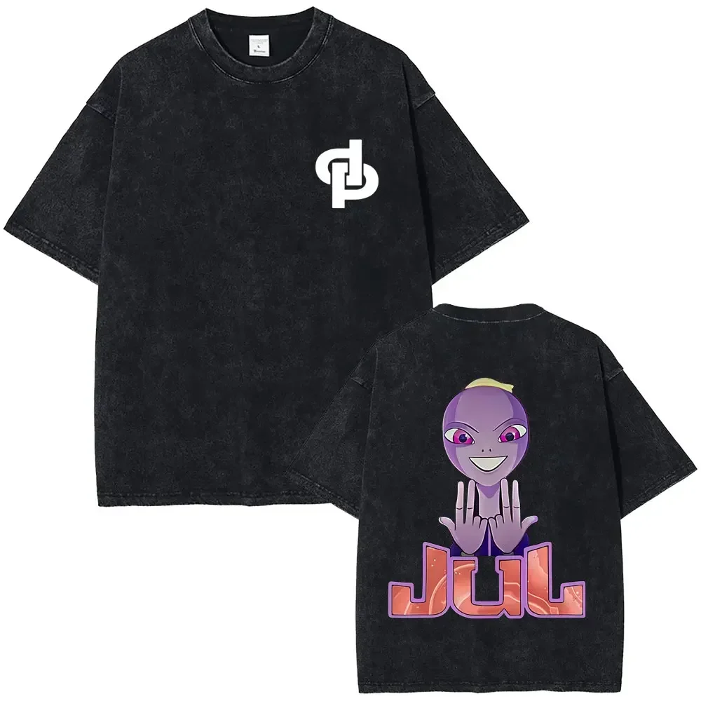 France Rapper Jul 2025 Merch Vintage Washed T Shirts Men's Fashion Trend T-shirts Men Women Hip Hop Oversized Street Tee Shirt
France Rapper Jul 2025 Merch Vintage Washed T Shirts Men's Fashion Trend T-shirts Men Women Hip Hop Oversized Street Tee Shirt