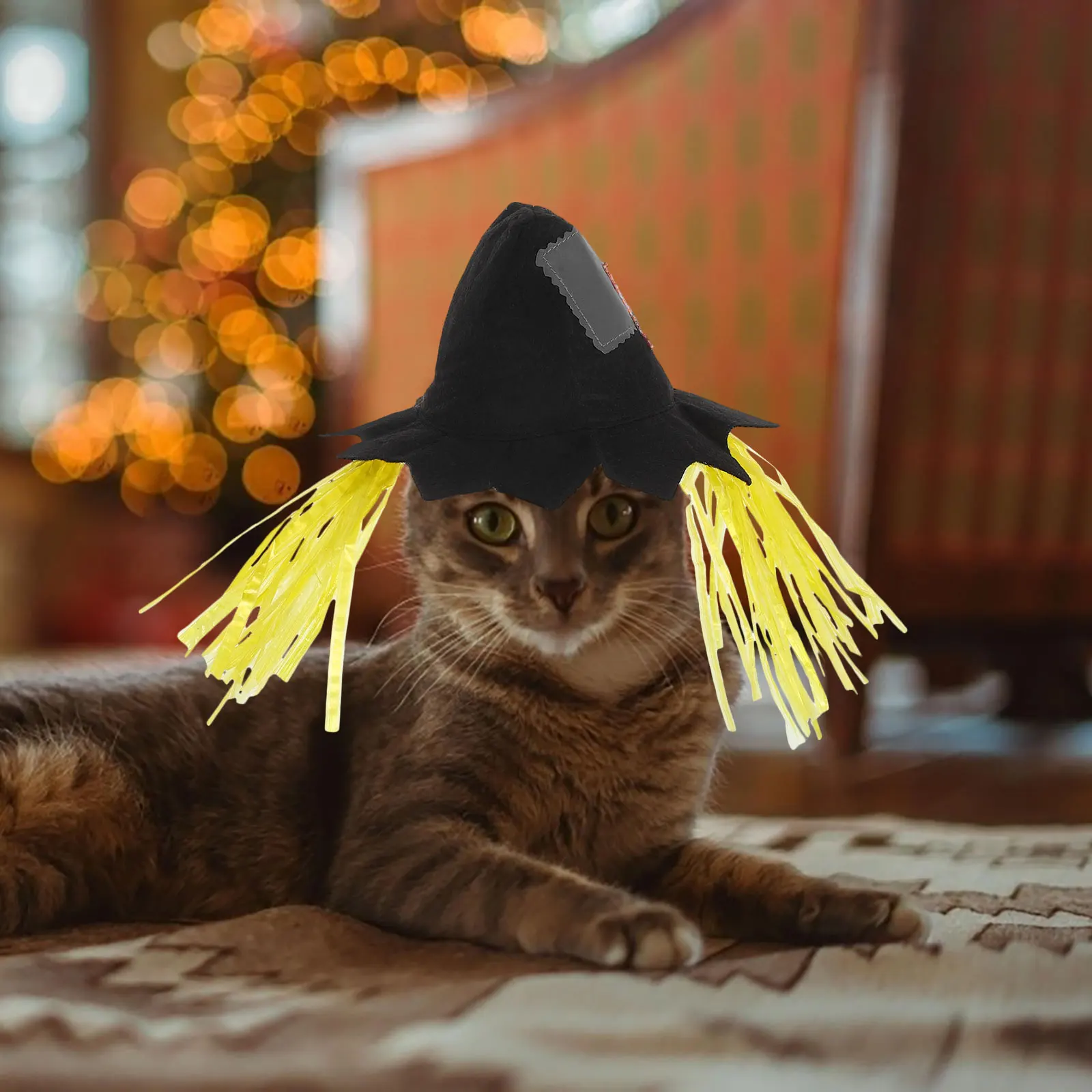 Pet Scarecrow Hat Halloween Cosplay Apparel Aldult for Dog Custome Costume Accessory Cat
Pet Scarecrow Hat Halloween Cosplay Apparel Aldult for Dog Custome Costume Accessory Cat