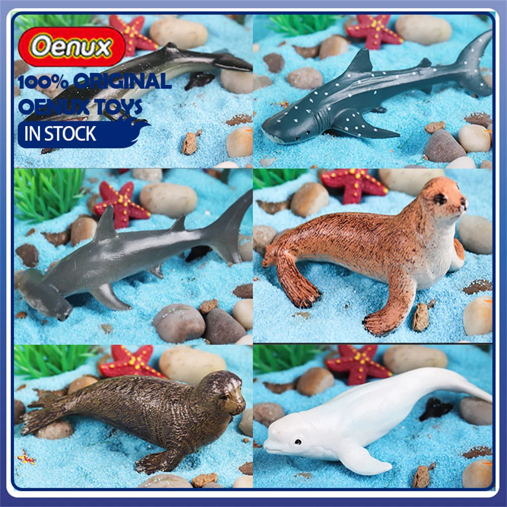 Oenux Mini Marine Animal Figurines Whale Shark Dolphin Sea Lion Walrus Manatee Realistic Ocean Life Mini Models for Collection
Oenux Mini Marine Animal Figurines Whale Shark Dolphin Sea Lion Walrus Manatee Realistic Ocean Life Mini Models for Collection
