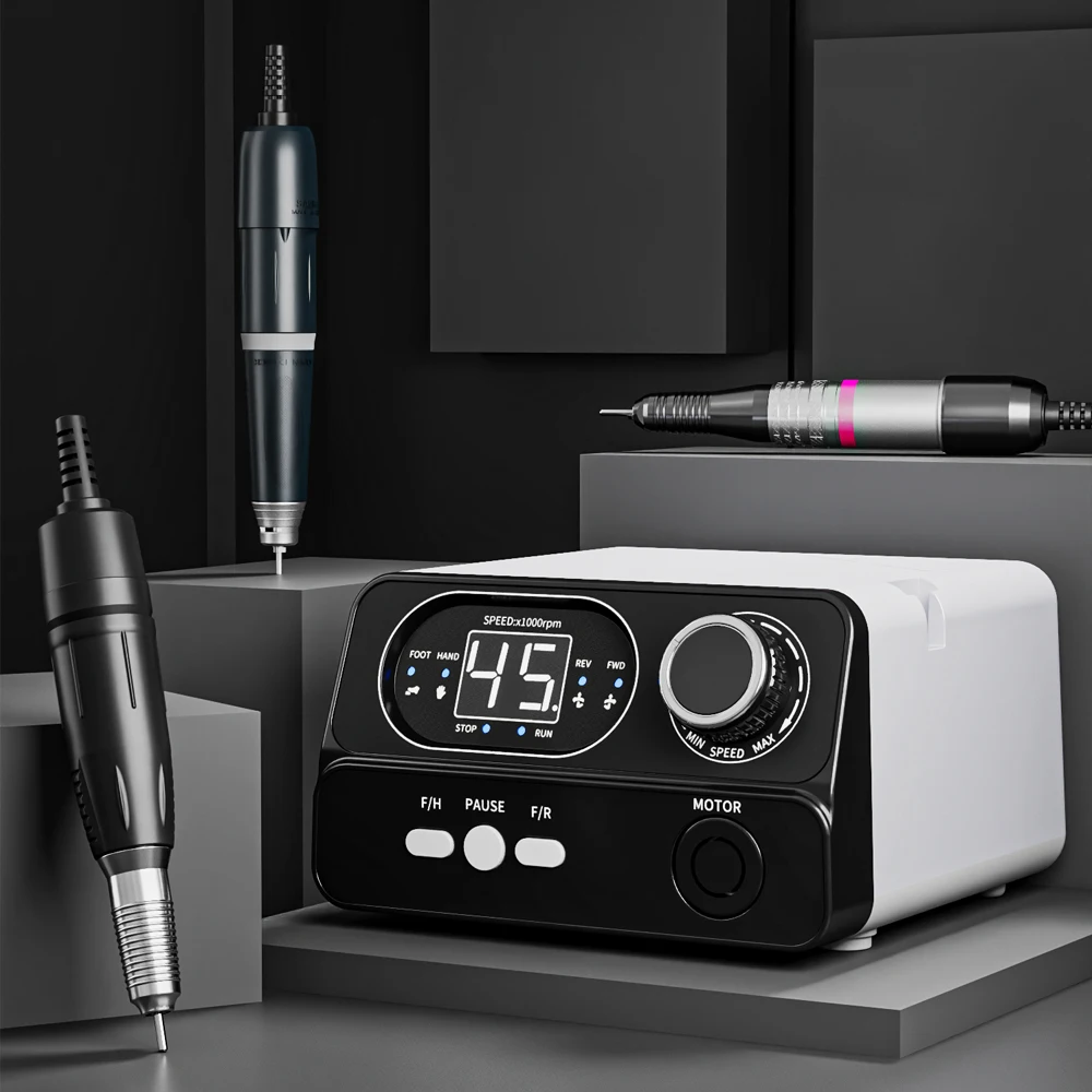 Portable Nail Drill Machine Professional CE/FCC/RoHs Certified Quality Micromotor Electric Drill Nails for Salon Use
Portable Nail Drill Machine Professional CE/FCC/RoHs Certified Quality Micromotor Electric Drill Nails for Salon Use