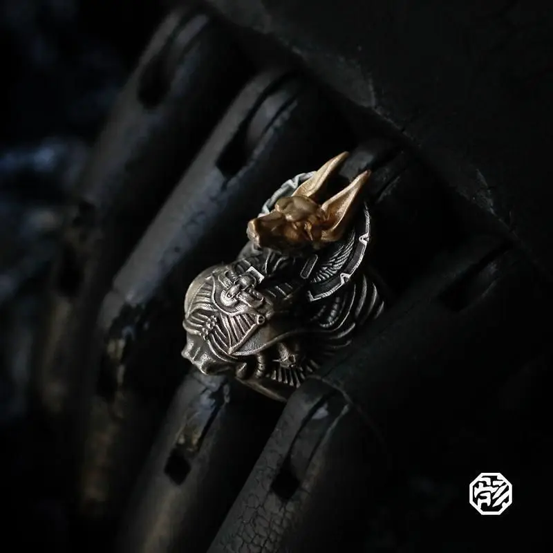 Кольцо Anubis Original Design, Future Faith in Mechanical Gods, Мужской темный киберпанк
Кольцо Anubis Original Design, Future Faith in Mechanical Gods, Мужской темный киберпанк
