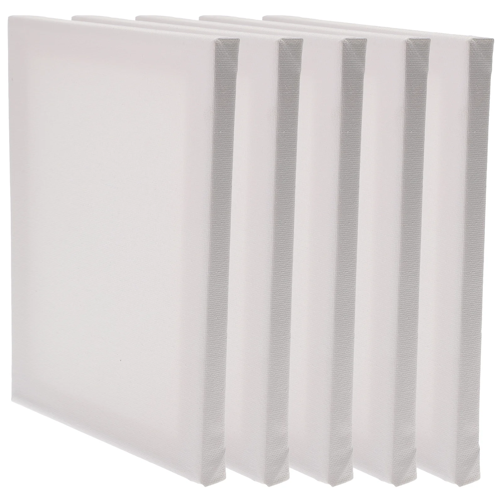 5pcs Oil Painting Canvas Stretched on Solid Wood Frame 15x20cm White Blank Canvases for Painting Supplies Lightweight
5pcs Oil Painting Canvas Stretched on Solid Wood Frame 15x20cm White Blank Canvases for Painting Supplies Lightweight