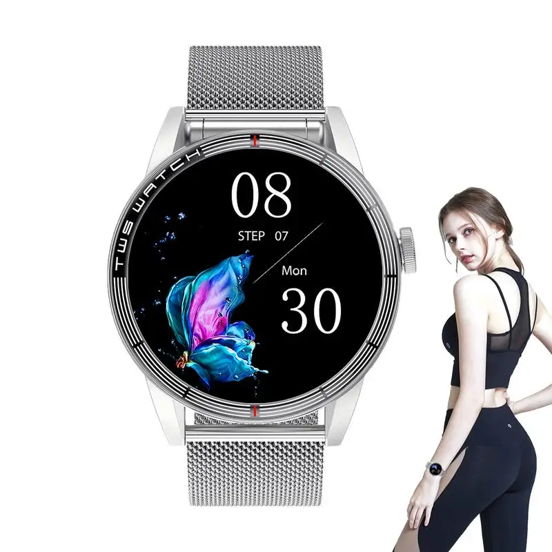 Smart Watch With Earbuds Sports Health Smart Round Watch IP67 Waterproof Smart Sports Watch For Walking Cycling Hiking Yoga
Smart Watch With Earbuds Sports Health Smart Round Watch IP67 Waterproof Smart Sports Watch For Walking Cycling Hiking Yoga