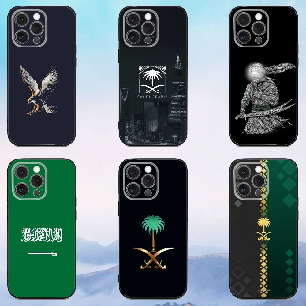 S-Saudi A-Arabia Flag Phone Case For iPhone 16,15,14,13,12,11,Pro,X,XS,Max,XR,Plus,Mini Soft Black Cover
S-Saudi A-Arabia Flag Phone Case For iPhone 16,15,14,13,12,11,Pro,X,XS,Max,XR,Plus,Mini Soft Black Cover