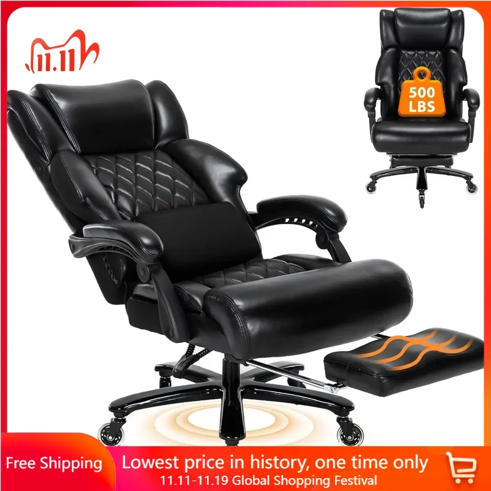Office Chair, King, High Back Reclining, Spring Seat Cushion for Comfort and Breathability,with Footstool,Executive Office Chair
Office Chair, King, High Back Reclining, Spring Seat Cushion for Comfort and Breathability,with Footstool,Executive Office Chair