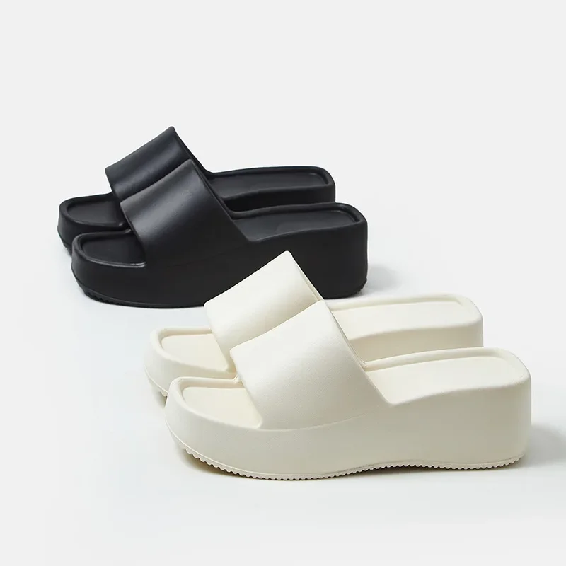 Women Fashion Slippers 6cm Wedge Heel Outdoor Indoor Slides Eva Soft Flip Flops Thick Sole Anti-Slip Sandals for Girls
Women Fashion Slippers 6cm Wedge Heel Outdoor Indoor Slides Eva Soft Flip Flops Thick Sole Anti-Slip Sandals for Girls