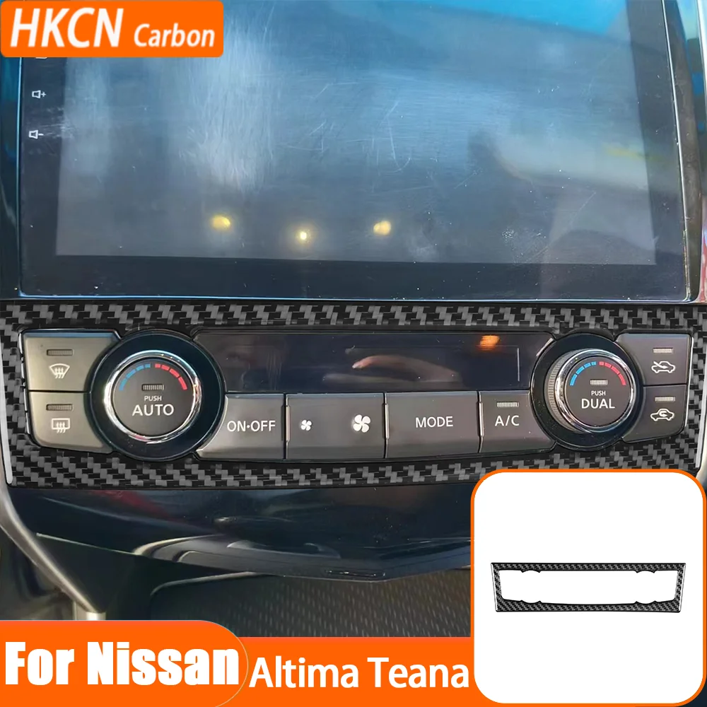 Carbon Fiber Console AC Air Conditioner Control Panel Car Interior Accessories Trim Sticker For Nissan Altima Teana 2013—2018
Carbon Fiber Console AC Air Conditioner Control Panel Car Interior Accessories Trim Sticker For Nissan Altima Teana 2013—2018