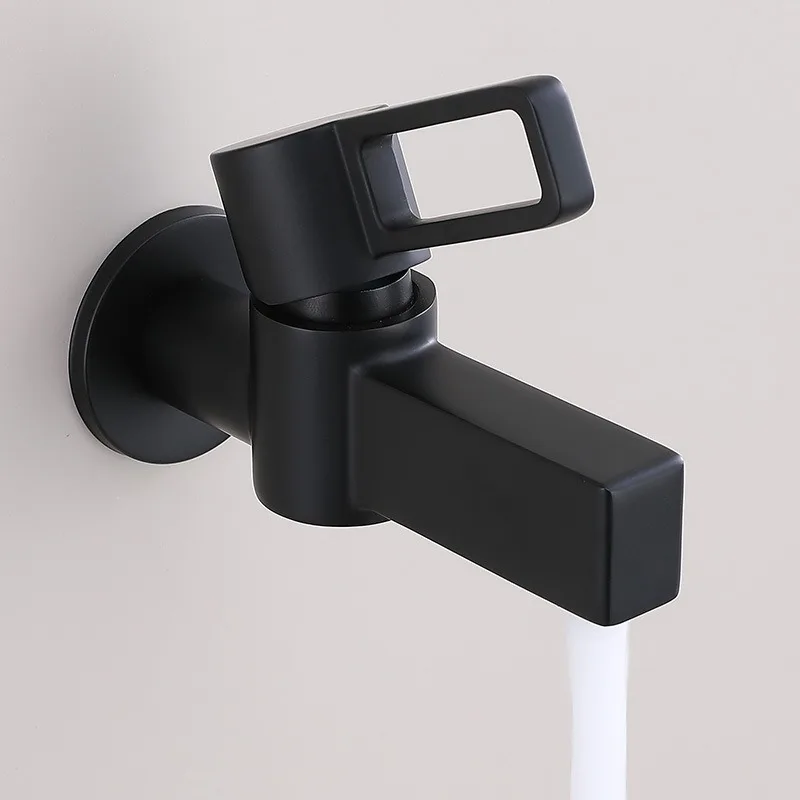 Brushed Gold Wall-Mounted Single Cold Water Faucet Quick-Opening for Balcony Mop Pool Use Household Wash Basin Decorative Tap
Brushed Gold Wall-Mounted Single Cold Water Faucet Quick-Opening for Balcony Mop Pool Use Household Wash Basin Decorative Tap