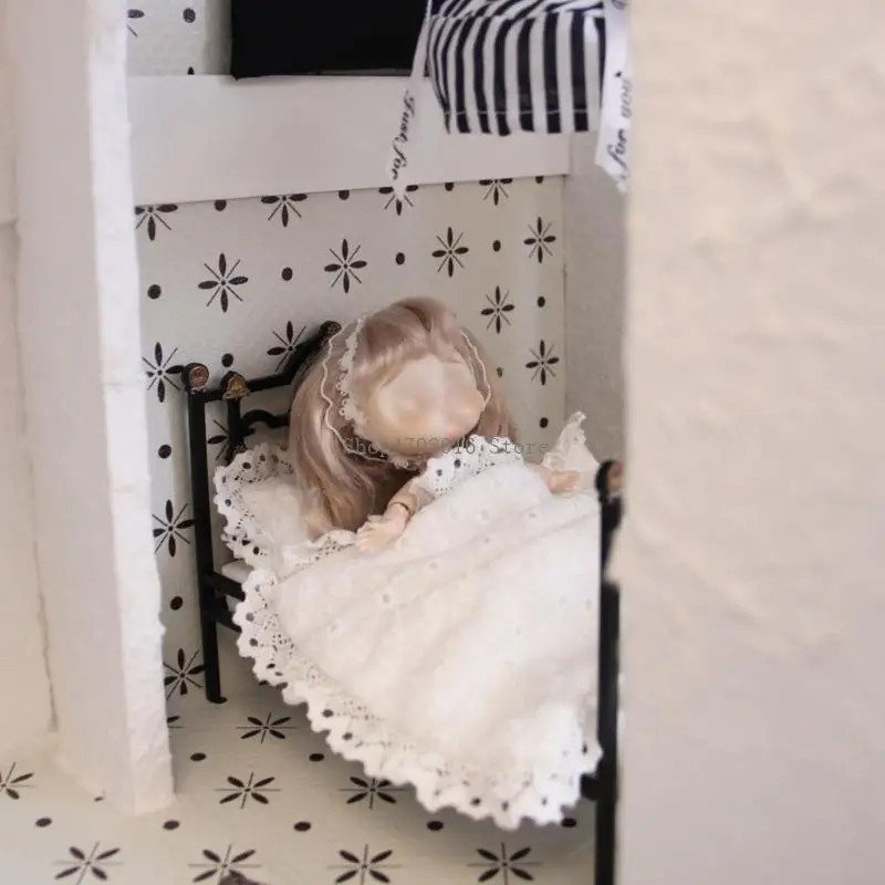 Collectible Miniature Bed Simulation Iron Single Bed For Model Making Enthusiast
Collectible Miniature Bed Simulation Iron Single Bed For Model Making Enthusiast