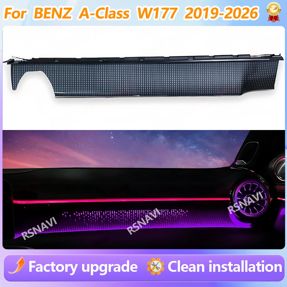 For A-Class W177 CLA W118 2019-2026 64 Color LED Dynamic copilot Lamp Ambient Light Passenger Side Ambient Light car accessories
For A-Class W177 CLA W118 2019-2026 64 Color LED Dynamic copilot Lamp Ambient Light Passenger Side Ambient Light car accessories
