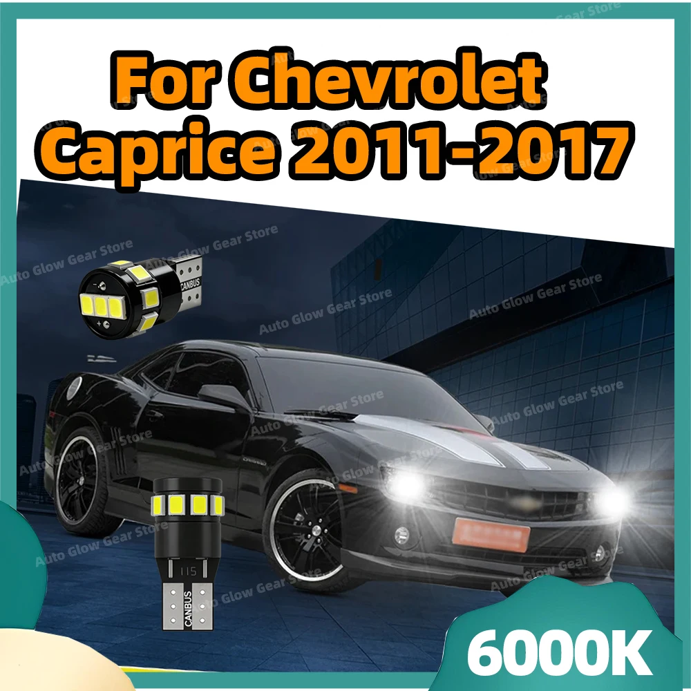 2x For Chevrolet Chevy Caprice 2011-2016 2017 Car Led Bulbs T10 W5W Width Lights Side Marker Position Signal Lamps 12V Clearance
2x For Chevrolet Chevy Caprice 2011-2016 2017 Car Led Bulbs T10 W5W Width Lights Side Marker Position Signal Lamps 12V Clearance