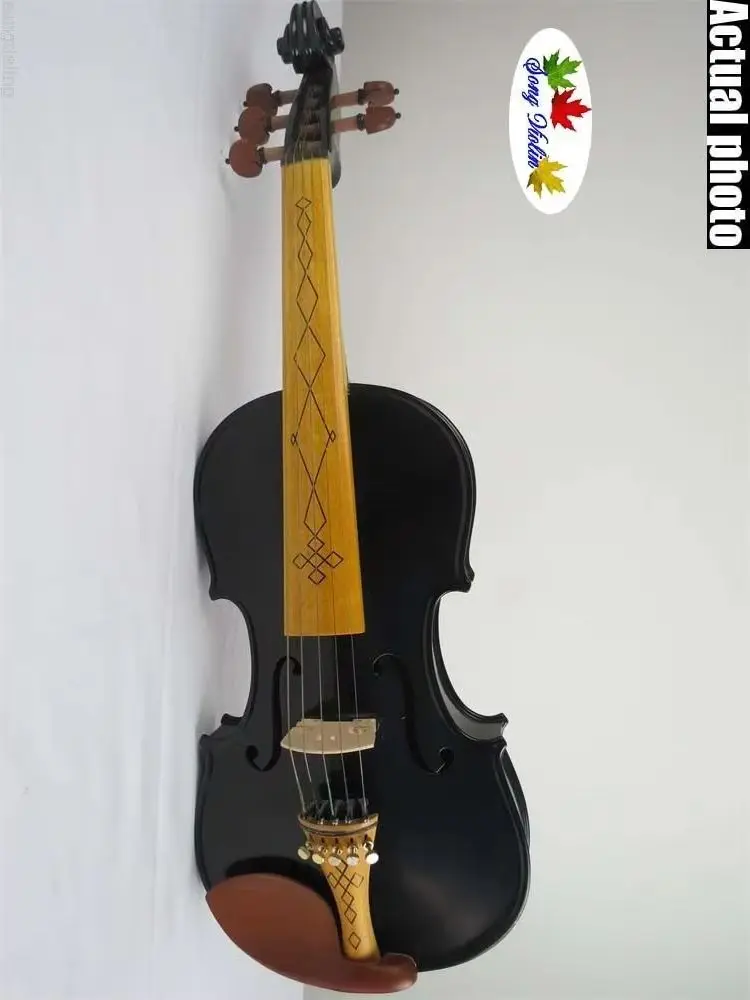 4/4 Full Size 5 Strings Violin Electric and Acoustic Dual Use Nice Tone for Student and Professional Player
4/4 Full Size 5 Strings Violin Electric and Acoustic Dual Use Nice Tone for Student and Professional Player