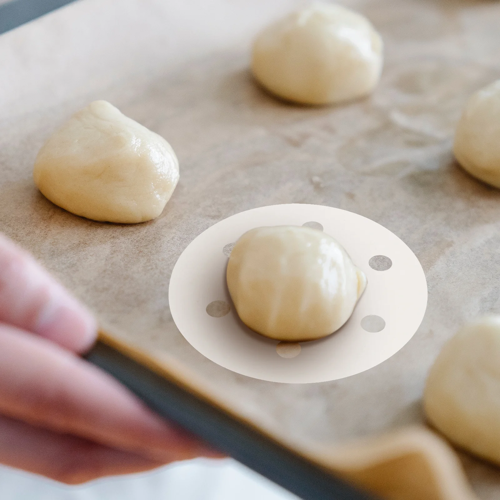 400Pcs Steamer Liners Paper Kitchen Steamer Liner Non-Stick Reusable Heat Resistant for Dumplings Buns Vegetables Cooking
400Pcs Steamer Liners Paper Kitchen Steamer Liner Non-Stick Reusable Heat Resistant for Dumplings Buns Vegetables Cooking