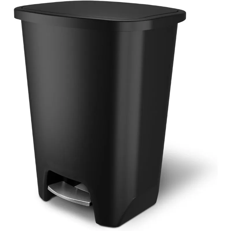 20 Gallon Trash Can - Plastic Kitchen Waste Bin with Odor Protection of Lid, Premium Stainless Steel Step On Foot Pedal
20 Gallon Trash Can - Plastic Kitchen Waste Bin with Odor Protection of Lid, Premium Stainless Steel Step On Foot Pedal