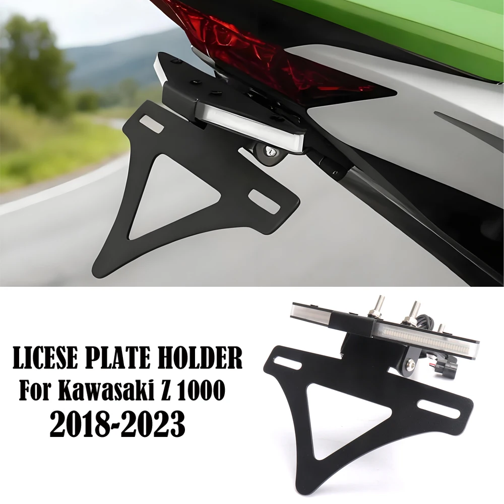 FOR Kawasaki Z1000 2018-2023 NEW Modification parts license plate holder integrated with turn signal integrated Short tail
FOR Kawasaki Z1000 2018-2023 NEW Modification parts license plate holder integrated with turn signal integrated Short tail