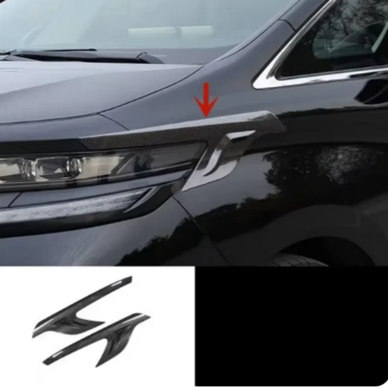Car Style Front Head Light Lamp Eyebrow Trim Strip For Toyota Vellfire Alphard 40 Series 2024 + Accessories Exterior Decoration
Car Style Front Head Light Lamp Eyebrow Trim Strip For Toyota Vellfire Alphard 40 Series 2024 + Accessories Exterior Decoration