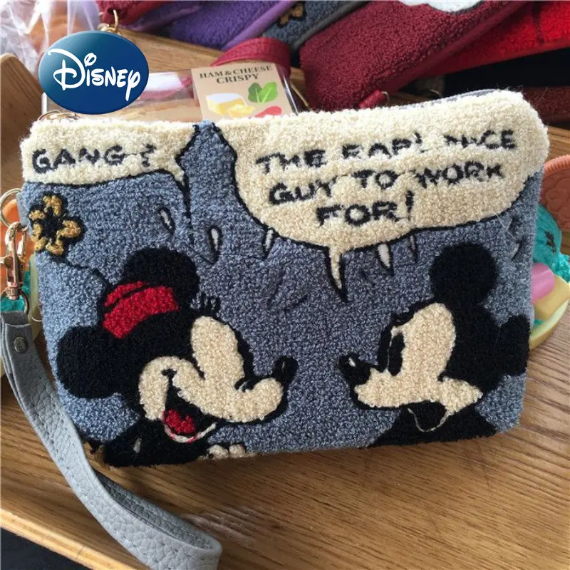 Disney Mickey's New Women's Coin Purse Luxury Brand Women's Embroidery Hand Bag Large -capacity Cartoon Storage Bag Cosmetic Bag
Disney Mickey's New Women's Coin Purse Luxury Brand Women's Embroidery Hand Bag Large -capacity Cartoon Storage Bag Cosmetic Bag