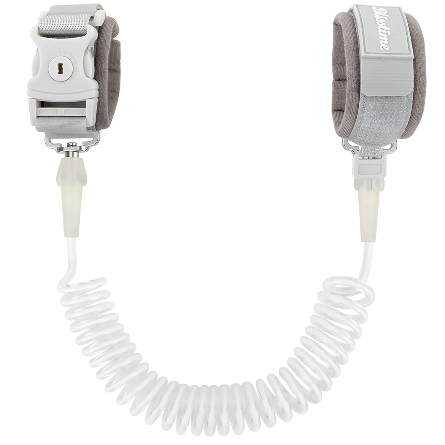 Toddler Leash Anti Lost Wrist Link with Key Lock, 6.56ft/2m, Light Gray, Adjustable & Comfortable
Toddler Leash Anti Lost Wrist Link with Key Lock, 6.56ft/2m, Light Gray, Adjustable & Comfortable