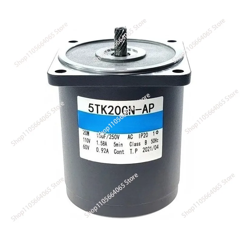 5TK20GN-AP-5GN100K 110V 20W torque motor single-phase motor AC speed regulating motor
5TK20GN-AP-5GN100K 110V 20W torque motor single-phase motor AC speed regulating motor