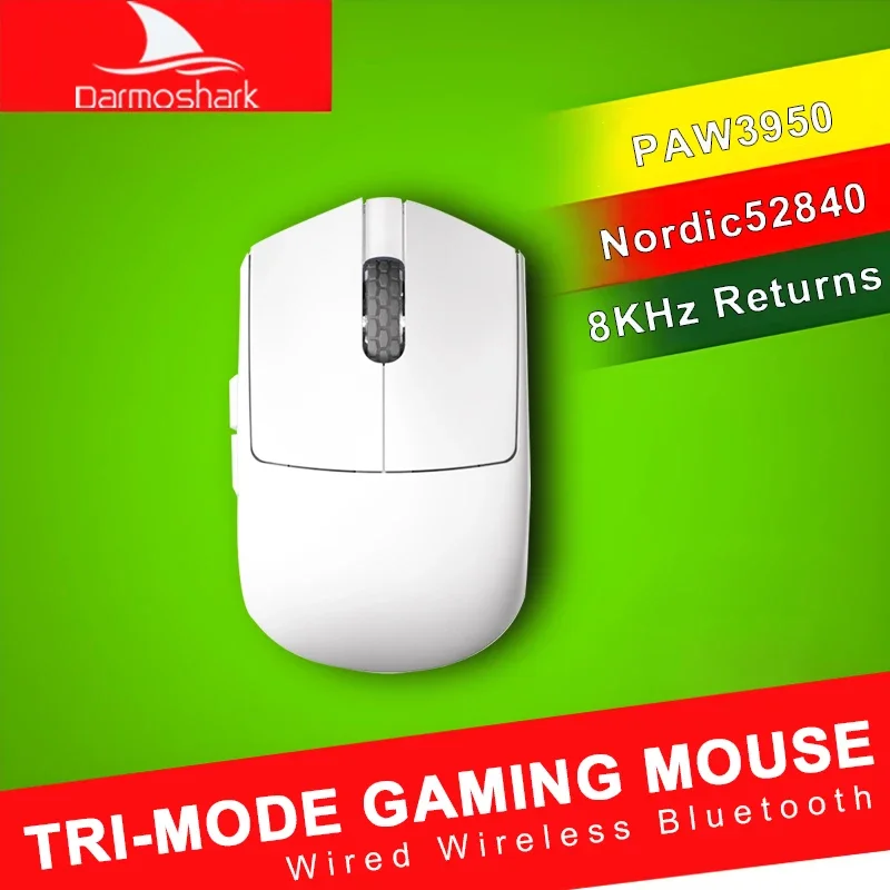 Darmoshark M5PRO 4K 8K Mini Gaming Computer Mouse Wired Wireless PAM3950 N52840 30000DPI 38g Ergonomic Mice For Laptop PC Gamer
Darmoshark M5PRO 4K 8K Mini Gaming Computer Mouse Wired Wireless PAM3950 N52840 30000DPI 38g Ergonomic Mice For Laptop PC Gamer
