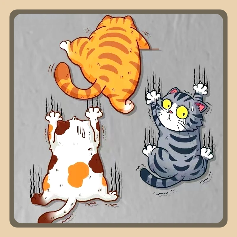 3pcs Personalized Funny Pet Cat Climbing Cats Animal Styling Stickers Decoration Car Scratch Cover Sticker Motorcycle Truck
3pcs Personalized Funny Pet Cat Climbing Cats Animal Styling Stickers Decoration Car Scratch Cover Sticker Motorcycle Truck