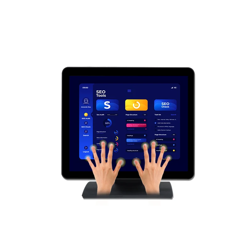 Factory OEM 15Inch 1024*768 Touch All-in-One Monitor Metal Base Capacitive LCD Touch Screen Monitor for Restaurants Hotel
Factory OEM 15Inch 1024*768 Touch All-in-One Monitor Metal Base Capacitive LCD Touch Screen Monitor for Restaurants Hotel
