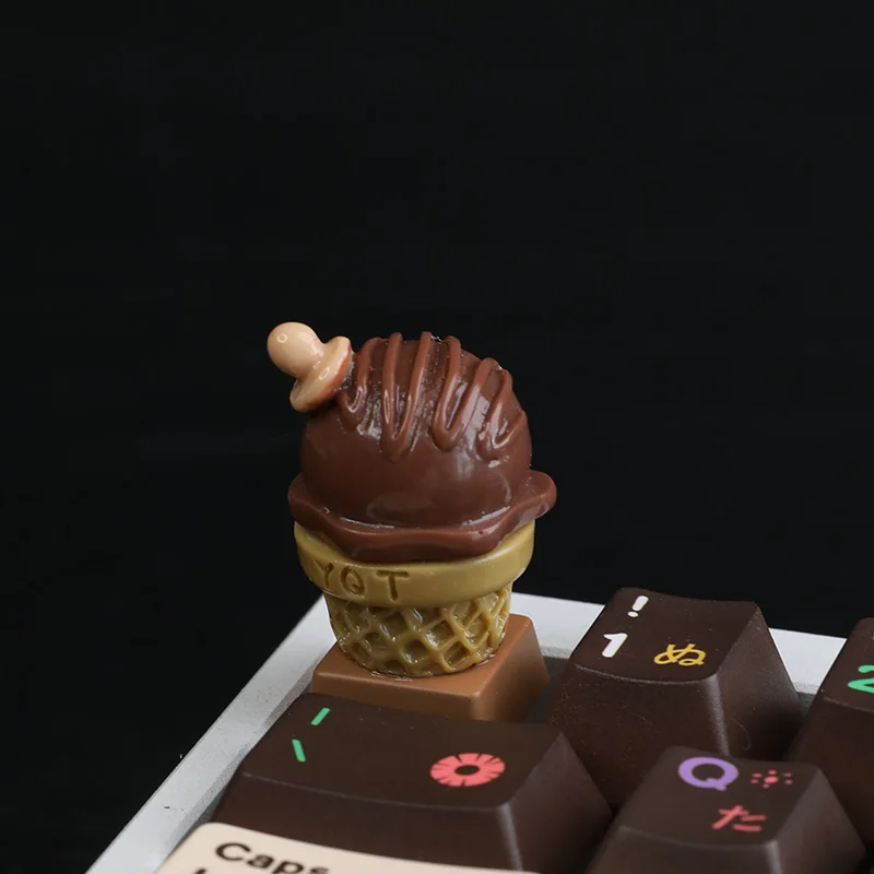 Creative personalized three-dimensional 3D keycap ice cream cone resin monomer cross original peripheral mechanical keycap gift
Creative personalized three-dimensional 3D keycap ice cream cone resin monomer cross original peripheral mechanical keycap gift