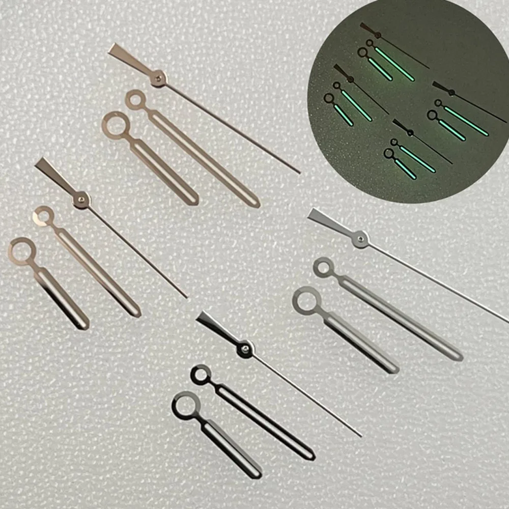Watch Hands C3 Green Luminous Hands NH35 Watch Pointers, for NH34 NH35 NH36 Movement Three Needles Men/Women Wristwatch Parts
Watch Hands C3 Green Luminous Hands NH35 Watch Pointers, for NH34 NH35 NH36 Movement Three Needles Men/Women Wristwatch Parts