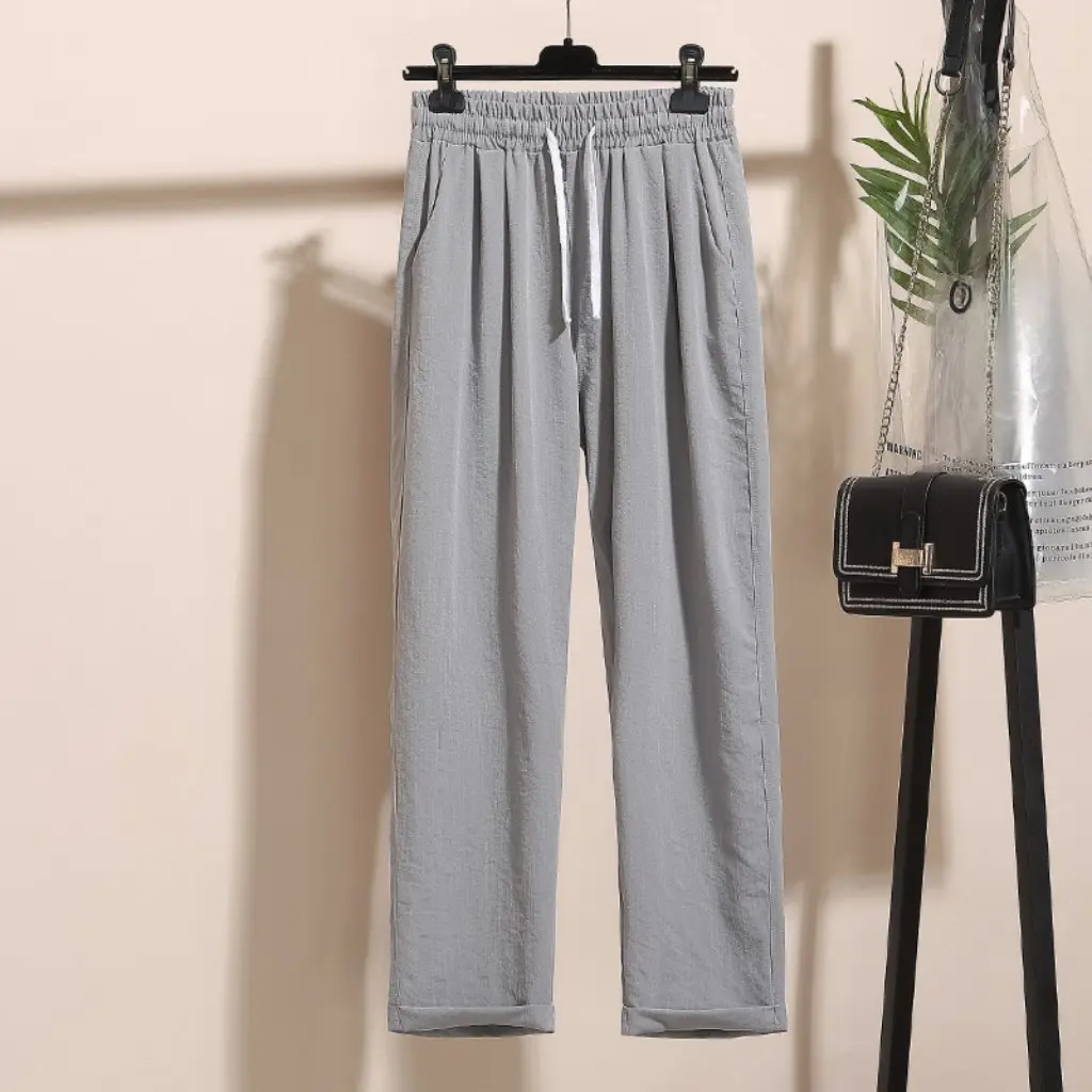 Женские свободные прямые брюки больших размеров, широкие брюки для полных девушек, повседневная цельная летняя драпированная модная одежда больших размеров
Женские свободные прямые брюки больших размеров, широкие брюки для полных девушек, повседневная цельная летняя драпированная модная одежда больших размеров