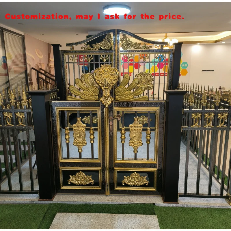 custom.High Quality House Main Gate Designs Swing/Sliding Driveway Portail Aluminium Decorative Aluminum
custom.High Quality House Main Gate Designs Swing/Sliding Driveway Portail Aluminium Decorative Aluminum