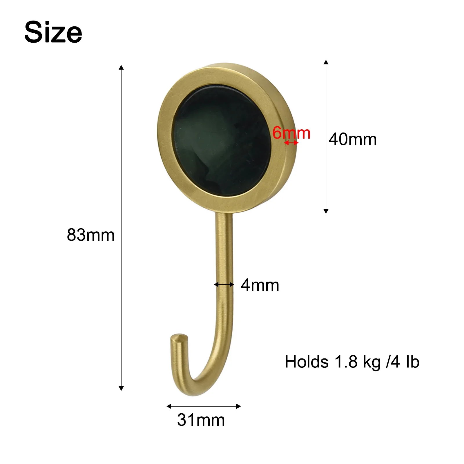 Украшение дома Латунный настенный крючок Стильный настенный крючок Зеленый Простая установка Современный дизайн Стиль Сверление не требуется
Украшение дома Латунный настенный крючок Стильный настенный крючок Зеленый Простая установка Современный дизайн Стиль Сверление не требуется