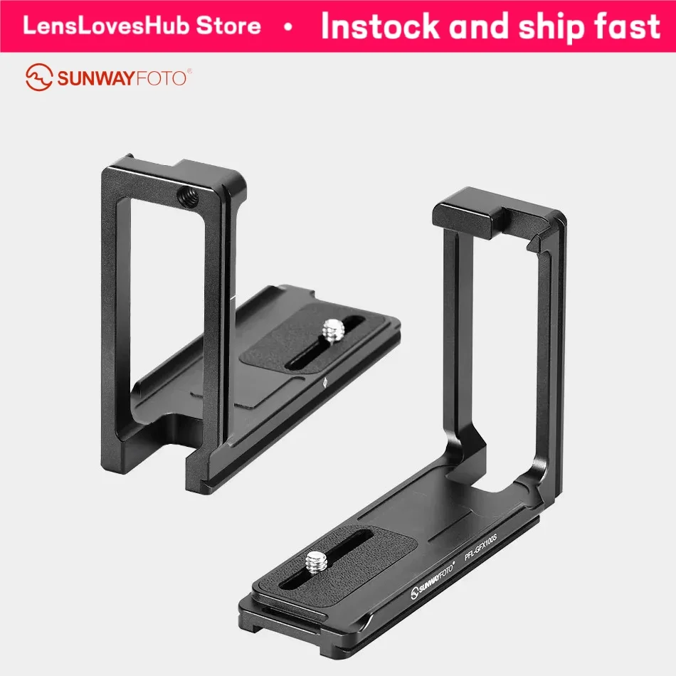 SUNWAYFOTO L Bracket for Fujifilm GFX100S/50SII Compatible Arca Swiss Quick Release Plate
SUNWAYFOTO L Bracket for Fujifilm GFX100S/50SII Compatible Arca Swiss Quick Release Plate