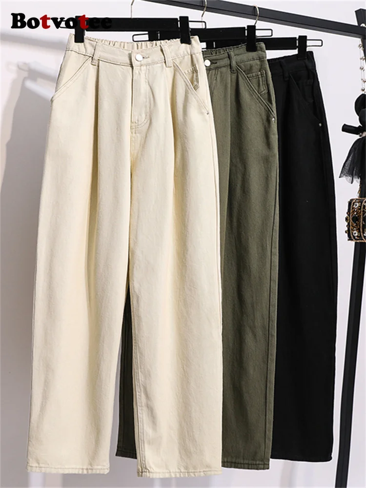 Botvotee Comfy Wide Leg Jeans Women - Japanese Straight Denim Pants with Stretch Back Waist Loose Fit Ankle Length Trousers
Botvotee Comfy Wide Leg Jeans Women - Japanese Straight Denim Pants with Stretch Back Waist Loose Fit Ankle Length Trousers