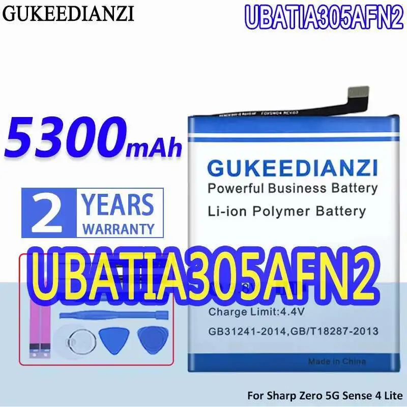 Аккумулятор мобильного телефона UBATIA305AFN2 5300 мАч для Sharp Zero 5G Sense 4 Lite
Аккумулятор мобильного телефона UBATIA305AFN2 5300 мАч для Sharp Zero 5G Sense 4 Lite