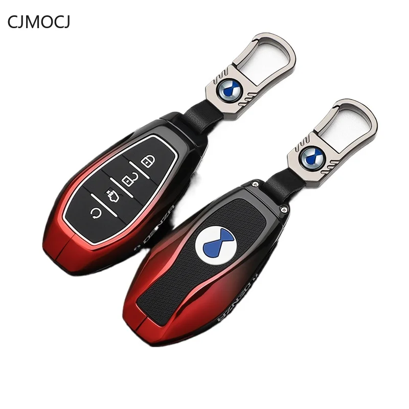 Premium Zinc Alloy Key Cover Case for Denza D9 EV / D9 DM Zhijia Edition / Denza N9 (2024) - Protective Key Fob Shell Keychain
Premium Zinc Alloy Key Cover Case for Denza D9 EV / D9 DM Zhijia Edition / Denza N9 (2024) - Protective Key Fob Shell Keychain