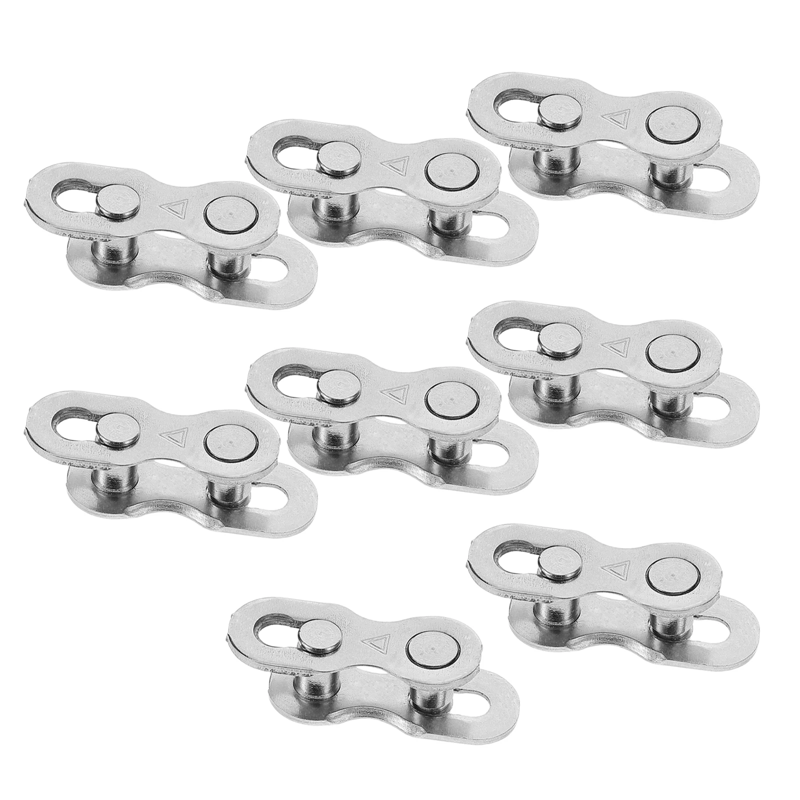 8 Pairs Bicycle Quick Release Buckle Link Steel Bag Clip Buckles Single Speed Chain Bike Chain Joint Repair Mountain Road
8 Pairs Bicycle Quick Release Buckle Link Steel Bag Clip Buckles Single Speed Chain Bike Chain Joint Repair Mountain Road