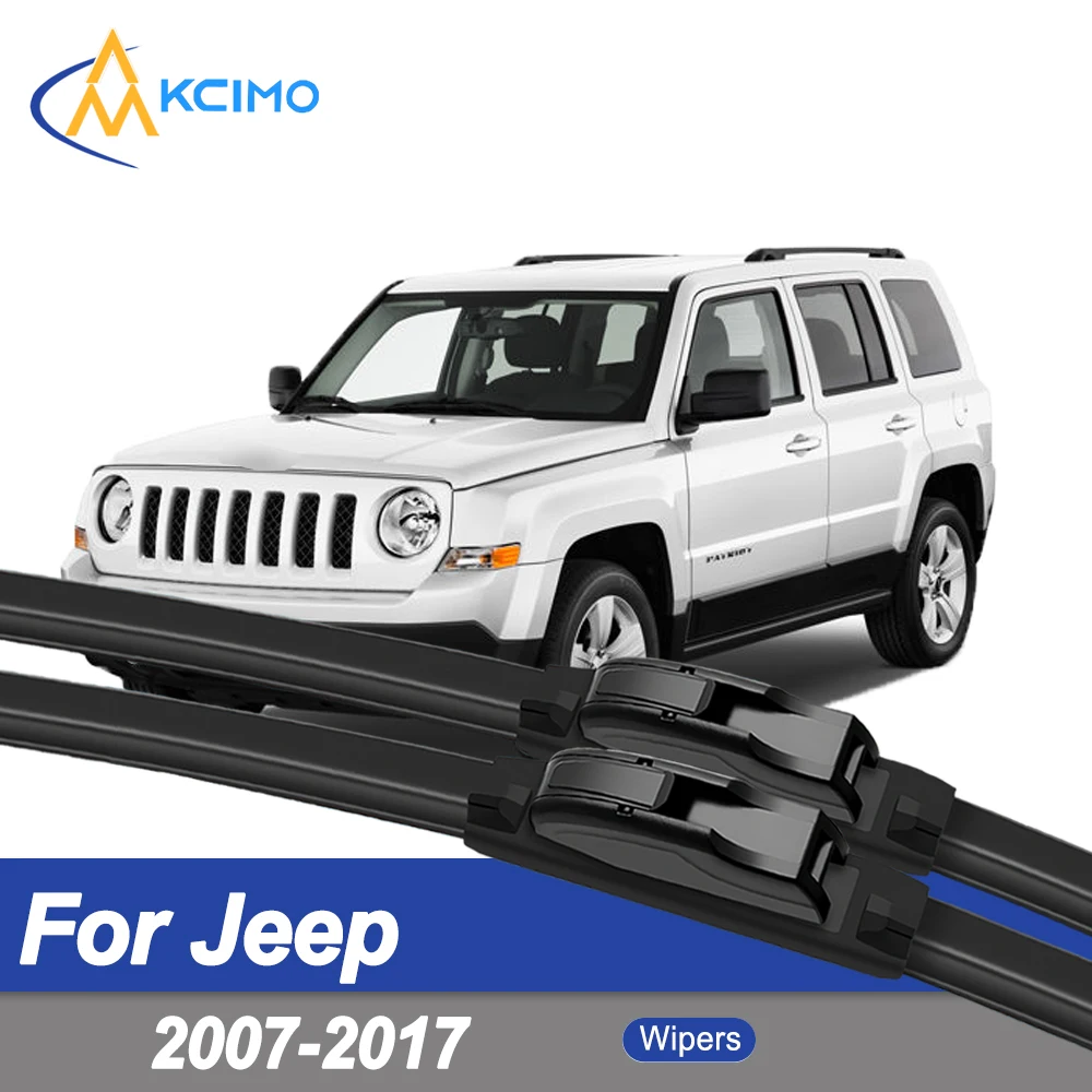 Premium Rubber Durable Silent Windshield Wiper Blades 2pcs for Jeep Patriot 2007-2017 MK74
Premium Rubber Durable Silent Windshield Wiper Blades 2pcs for Jeep Patriot 2007-2017 MK74