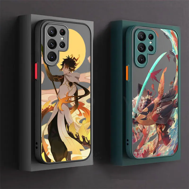 Genshin Anime Genshin Impact Phone Case For Samsung Galaxy S24 Case S23 Ultra S22 S21 S20 FE S10 Plus For S24 Note20 Ultra Cover
Genshin Anime Genshin Impact Phone Case For Samsung Galaxy S24 Case S23 Ultra S22 S21 S20 FE S10 Plus For S24 Note20 Ultra Cover
