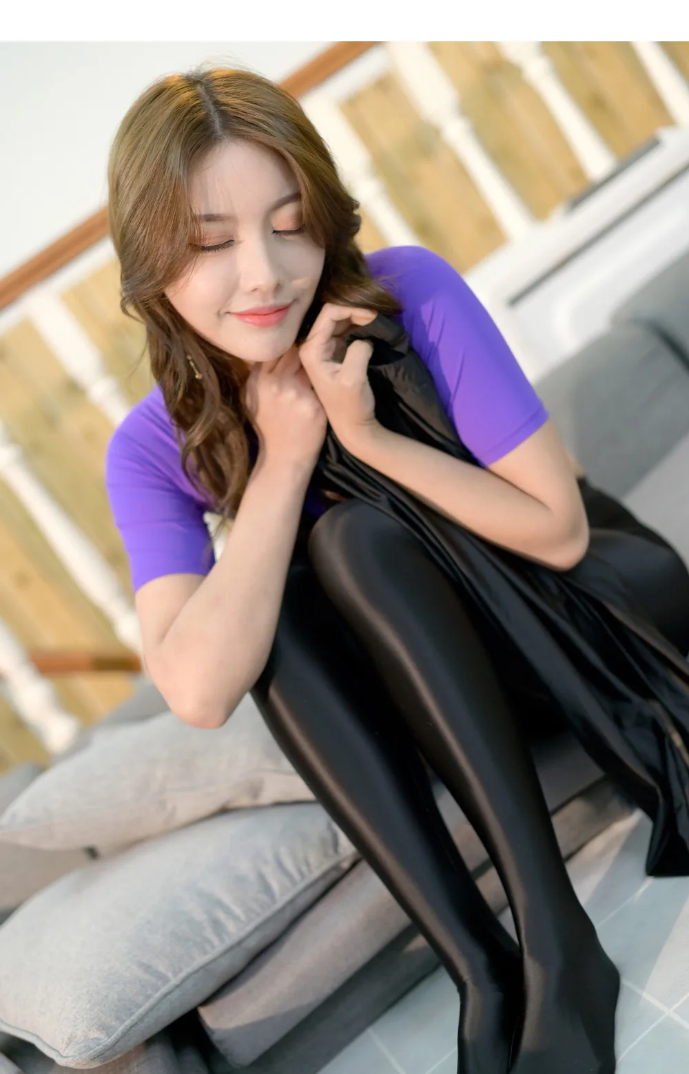 Sexy Women's Shiny Glossy Pencil Pants Tight Smooth See-through Leggings Sheer Seamless Candy-Colored Pantyhose Elastic Fit
Sexy Women's Shiny Glossy Pencil Pants Tight Smooth See-through Leggings Sheer Seamless Candy-Colored Pantyhose Elastic Fit