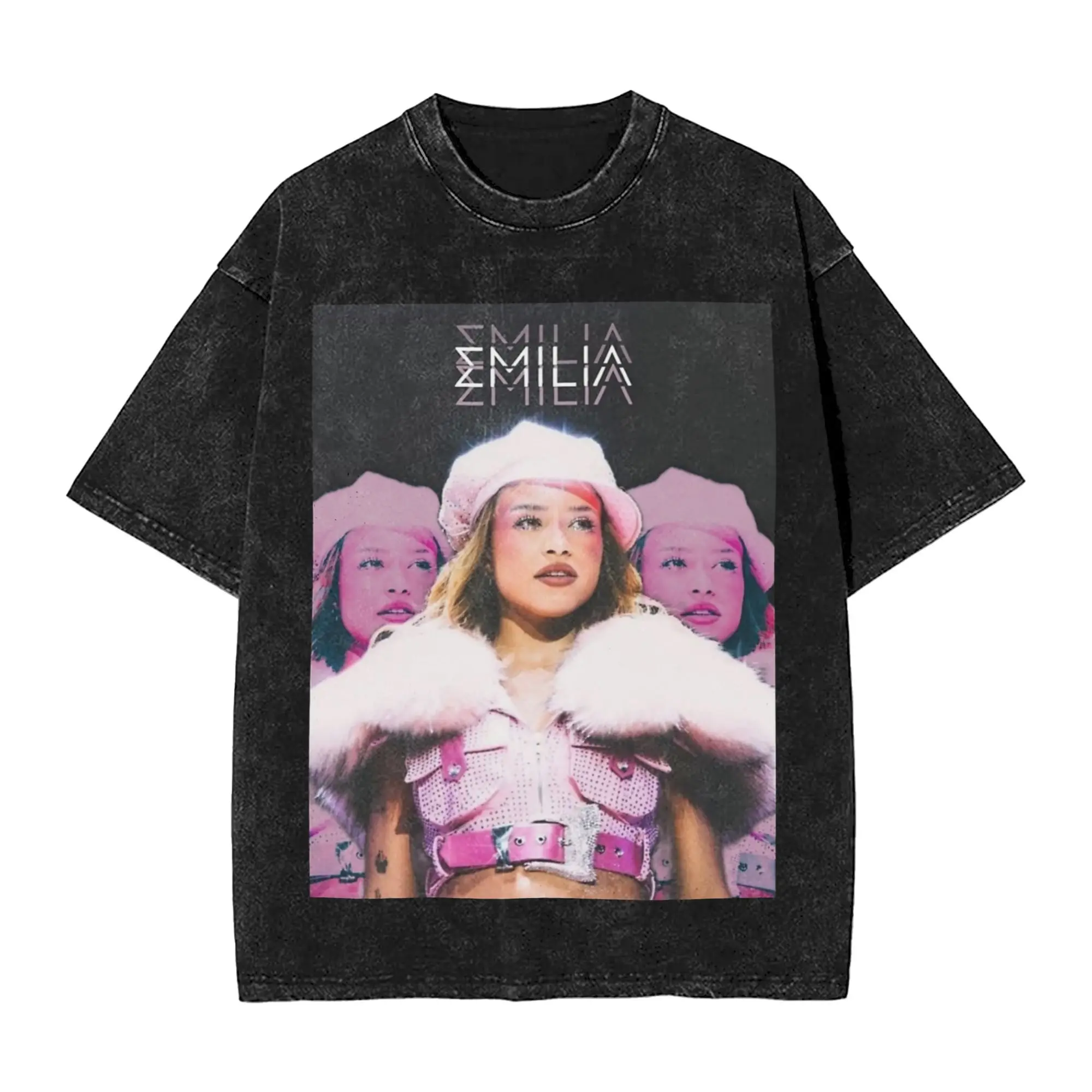 Emilia Mernes T Shirt Hip Hop Washed Cotton Harajuku T-Shirt Vintage Men Women Tops Streetwear Summer Tees
Emilia Mernes T Shirt Hip Hop Washed Cotton Harajuku T-Shirt Vintage Men Women Tops Streetwear Summer Tees